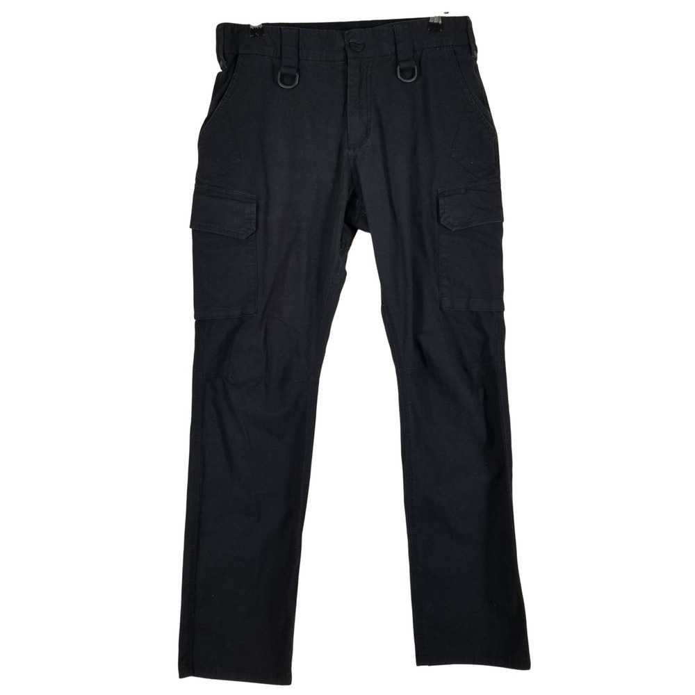 Howitzer Tactical Pants Mes 32x30 Black Ripstop Cargo Patriot Mfg Utility Pocket